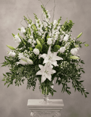 White Expressions Vase