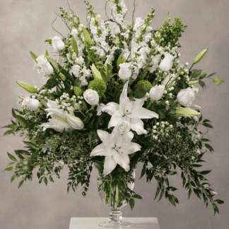 White Expressions Vase