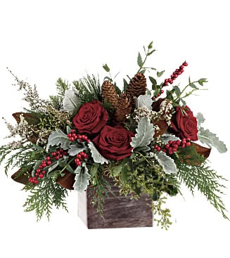 Winter Blooms Centrepiece