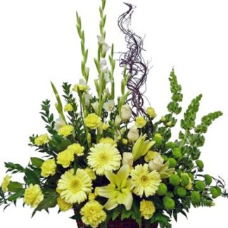 Yellow Sympathy Arrangement